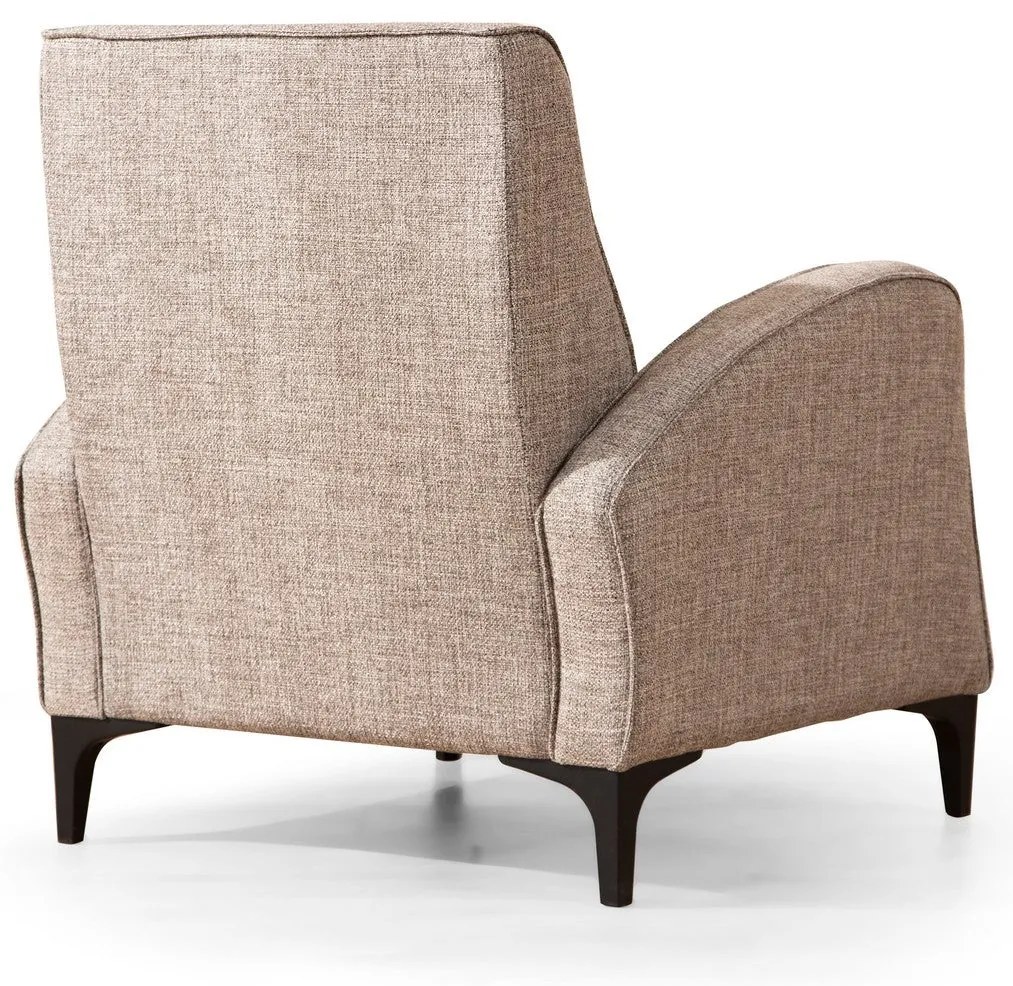 Cadeira Wing Petra – Castanho Claro – 78 cm x 87 cm x 78 cm