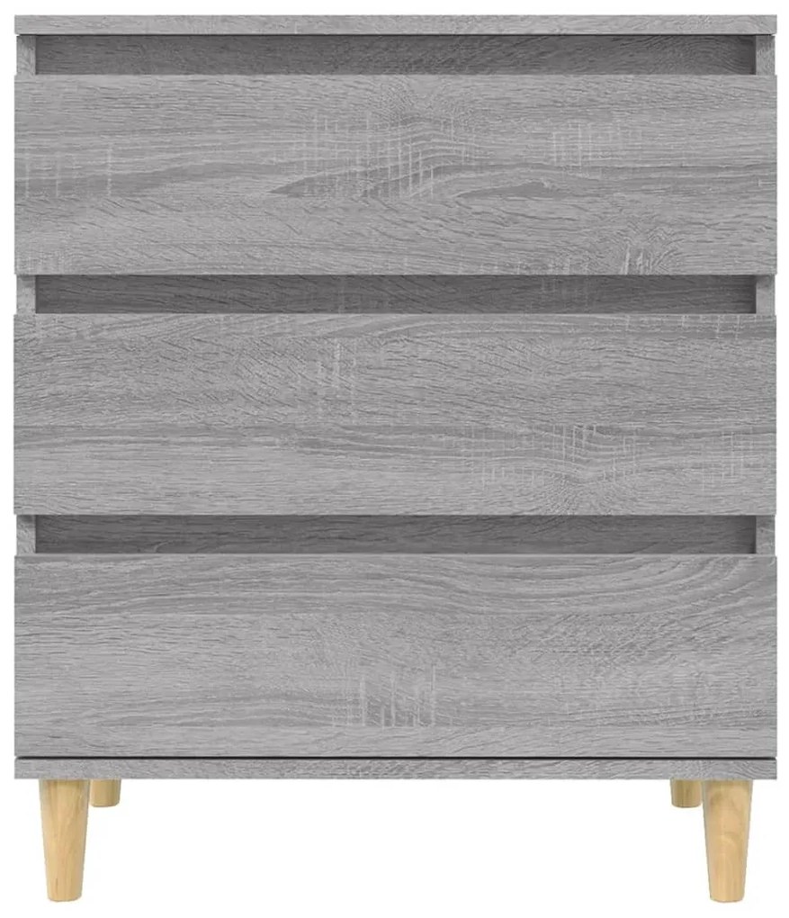 Aparador 60x35x70 cm derivados de madeira cinzento sonoma