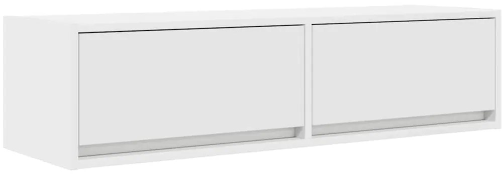 Armário de TV vidaXL Branco 100x31x25,5 cm Madeira de Engenharia