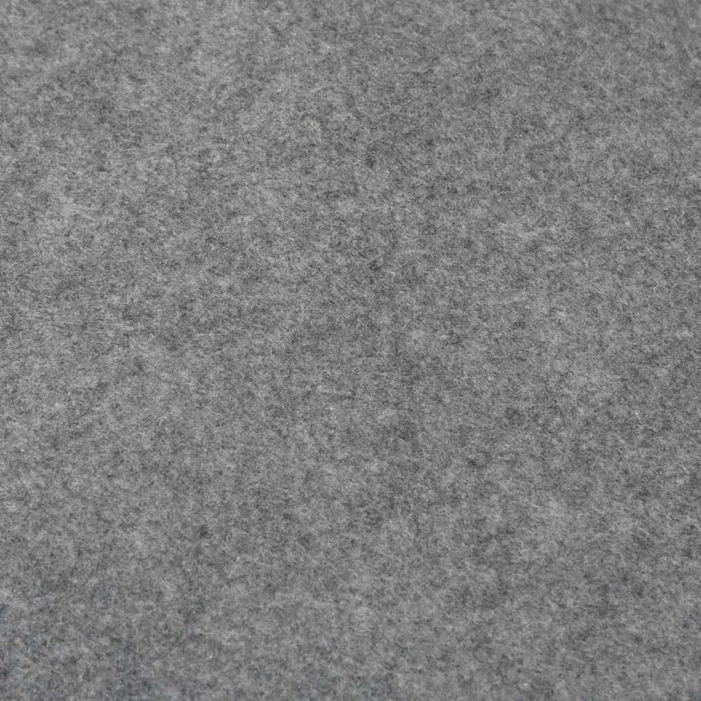 Pano para chão de piscinas Ø550 cm poliéster geotêxtil cinza