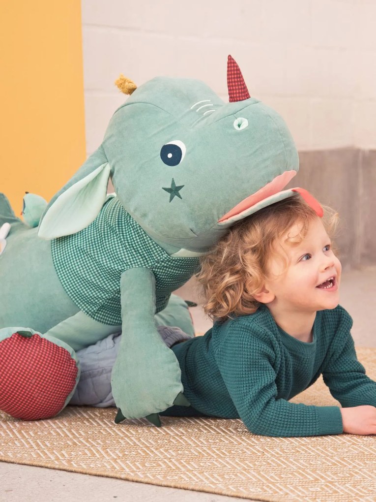 Peluche gigante guarda segredos Joe - Lilliputiens verde