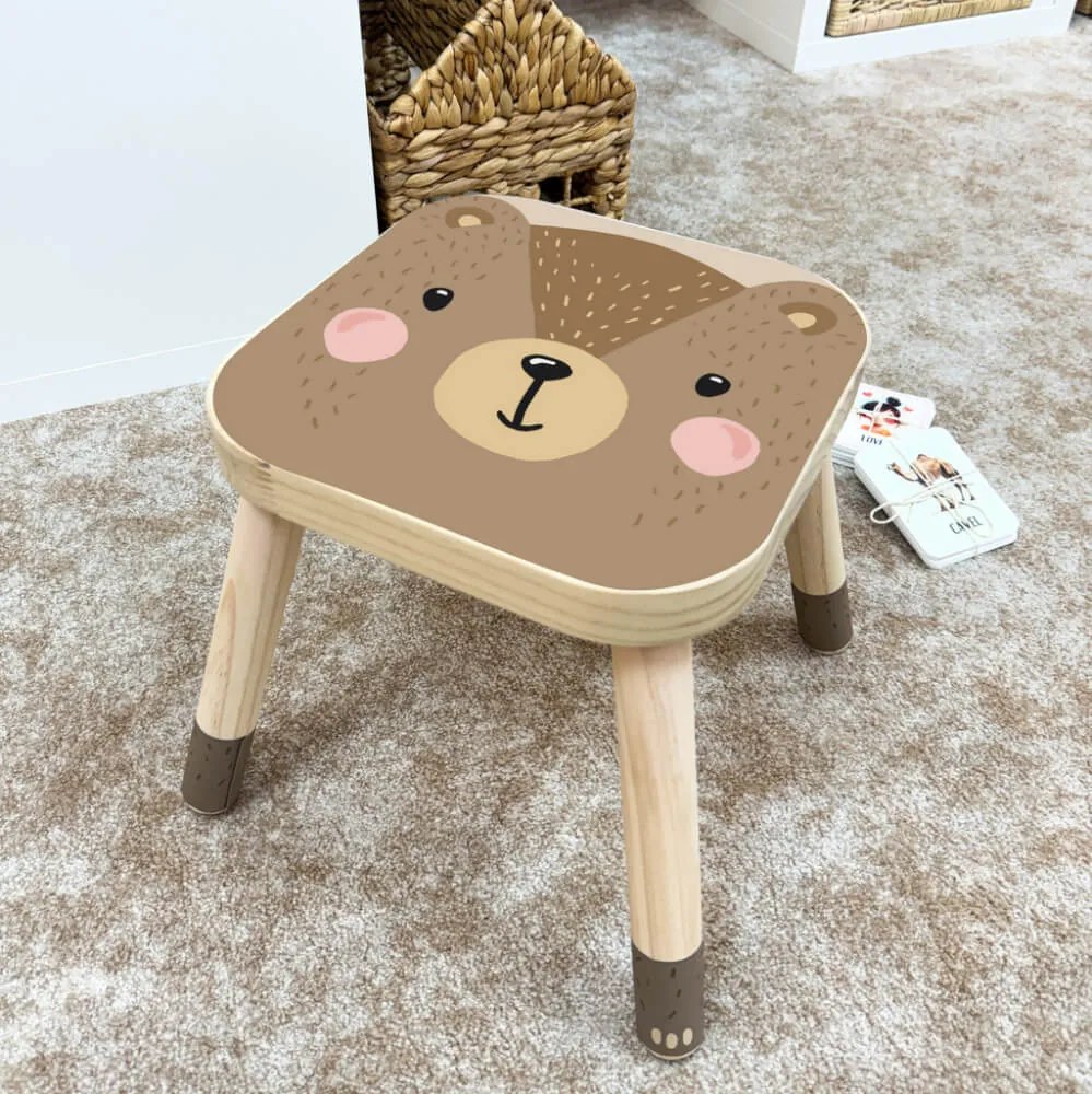 Autocolante para cadeira IKEA FLISAT - Urso