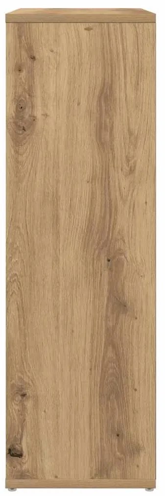 Estante 50x25x80 cm derivados de madeira carvalho artisiano