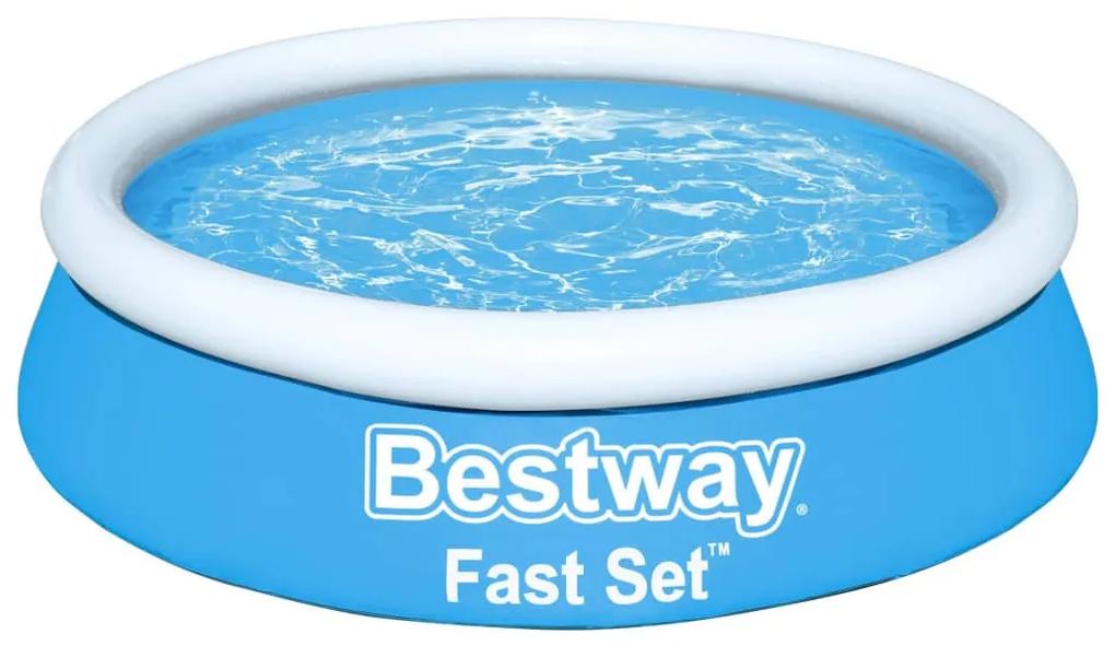 Bestway Fast Set Piscina insuflável redonda 183x51 cm azul