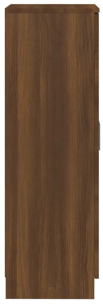 Sapateira 55x35x108 cm derivados de madeira carvalho castanho