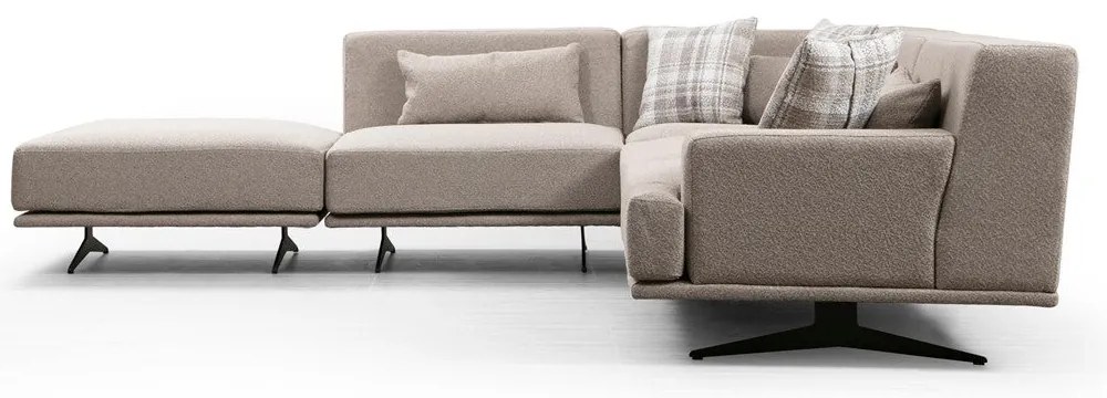 Sofá de Canto Bentley – Bege – 302 x 80 x 302 cm