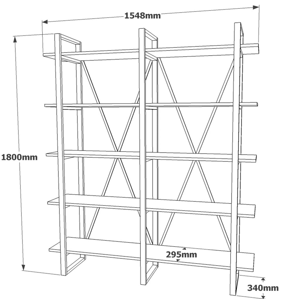 Conjunto de Mobiliário de Escritório MN12 – Baroque – Diversas Medidas