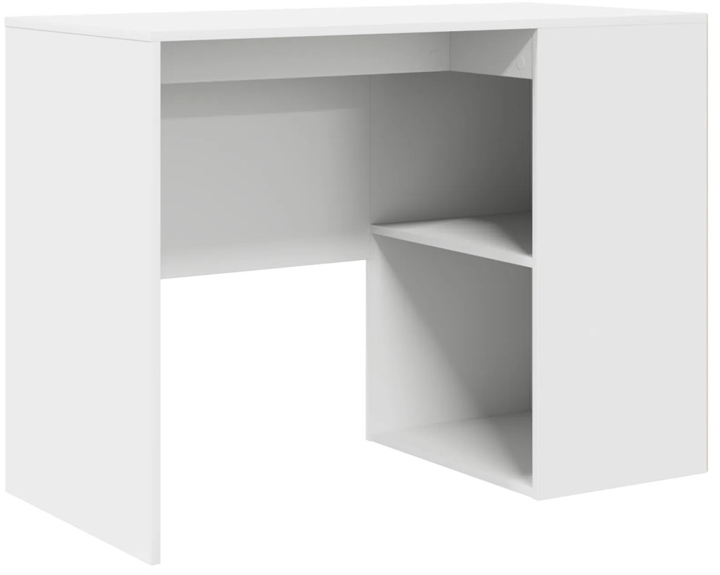 mesa de canto Branca 102x88x75 cm Madeira de Engenharia