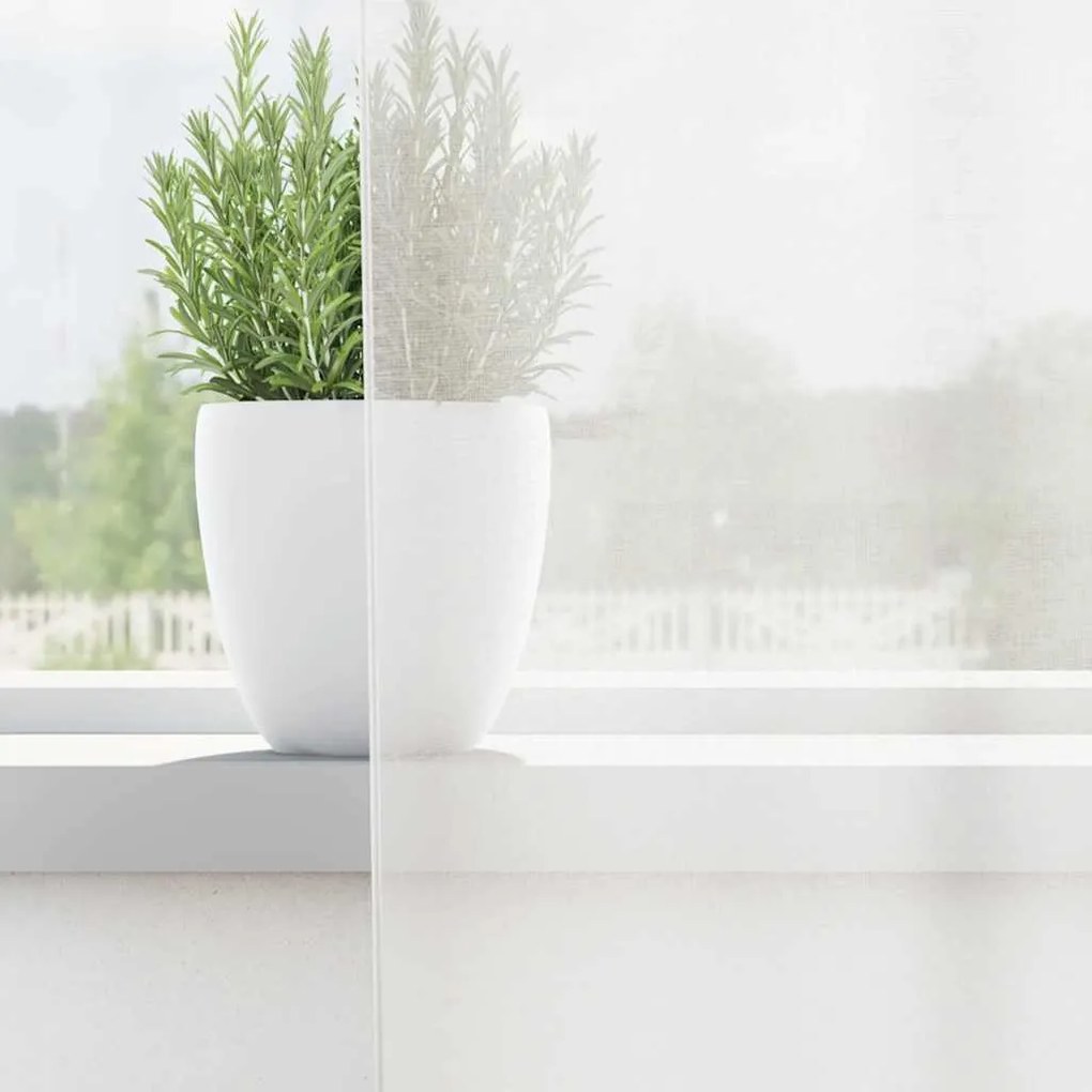Cortinas de voile com laços 2 pcs branco 140x140 cm
