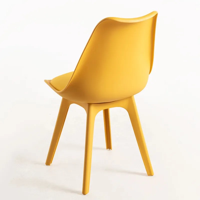 Pack 4 Cadeiras Synk Suprym - Amarelo