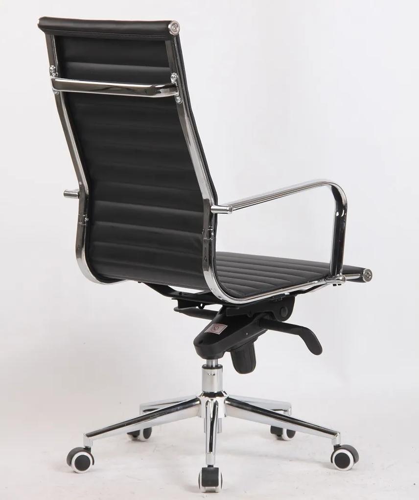 Cadeira de escritório ALABAMA NEW, executivo, pele sintética preta