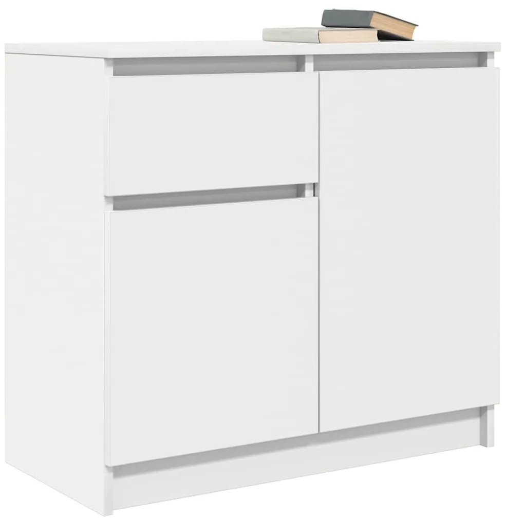 Aparador c/ gaveta 71x35x65 cm derivados de madeira branco