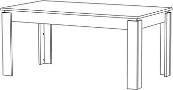Mesa 230343 (Fixa | 170cm | Não Personalizável)