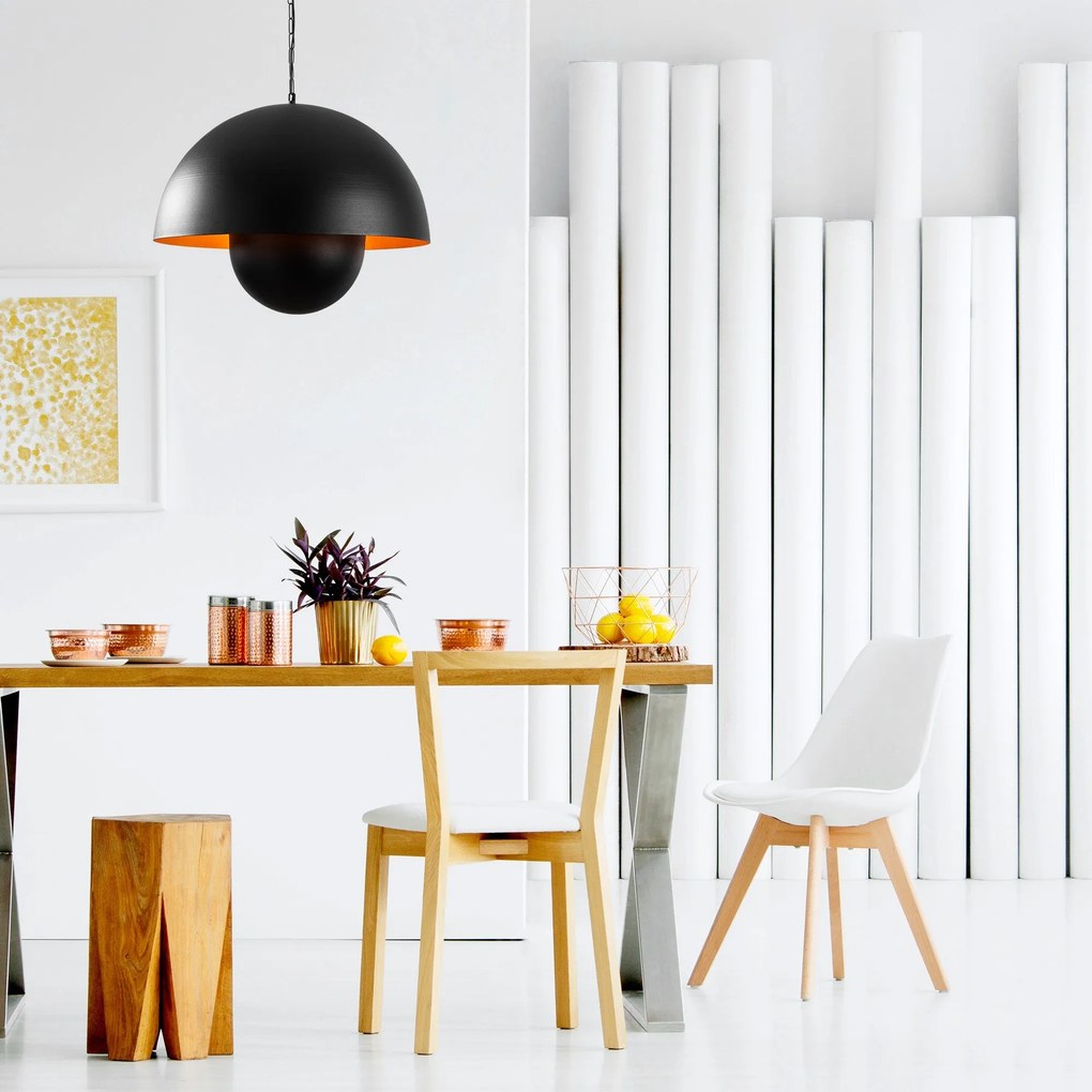 Candeeiro Yanıgara – Preto – 60 x 60 cm