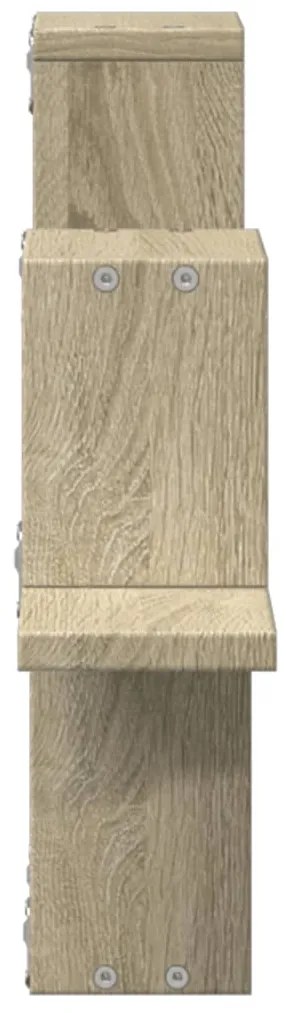 Estante parede 104,5x10x43 cm derivados madeira carvalho sonoma
