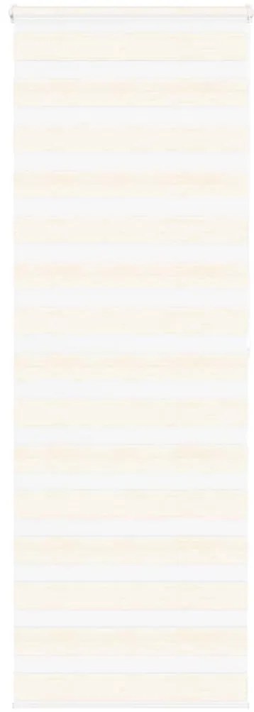 vidaXL Cortina de zebra 70x200 cm largura do tecido 65,9 cm poliéster