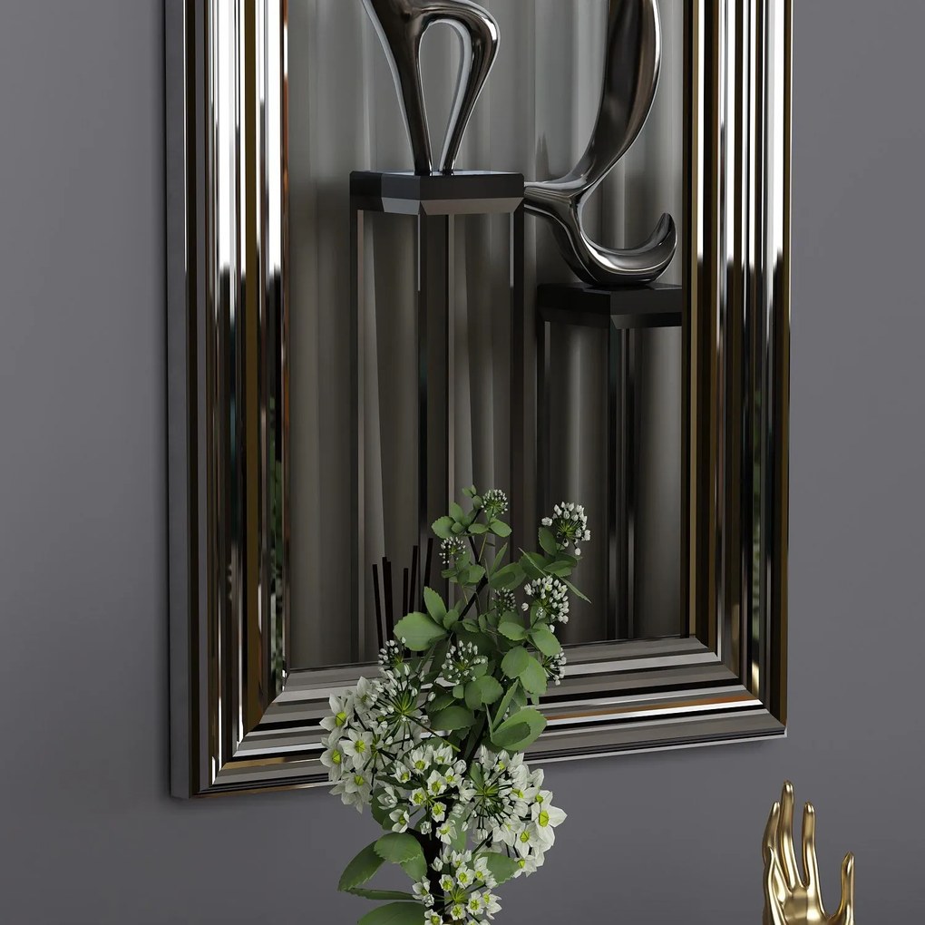 Espelho Boss – Prateado – 30x90x3 cm