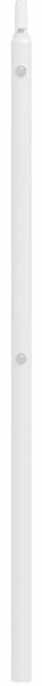 Cabeceira de cama 193 cm metal branco