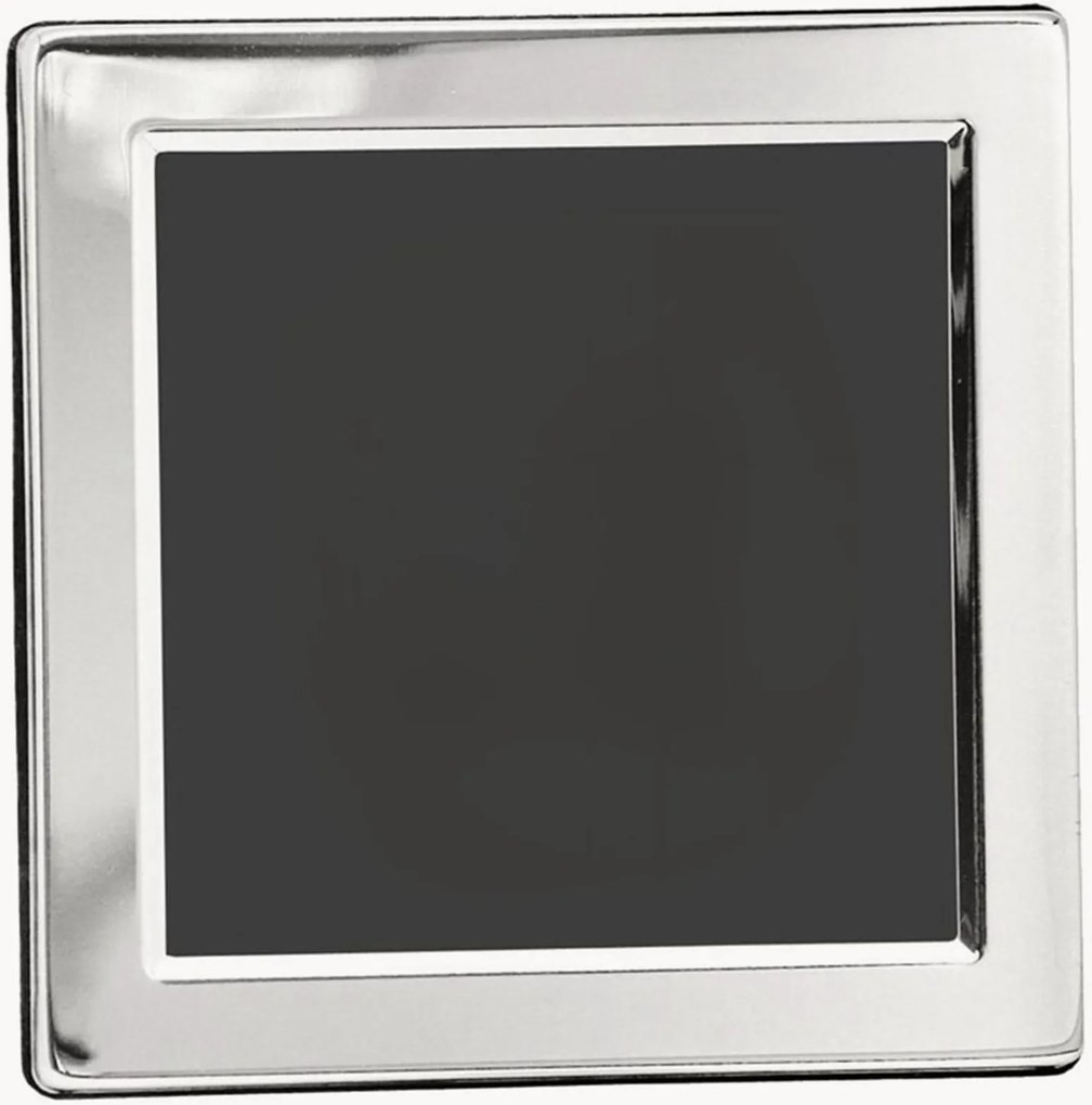 Moldura para fotografia banhada prata Salerno