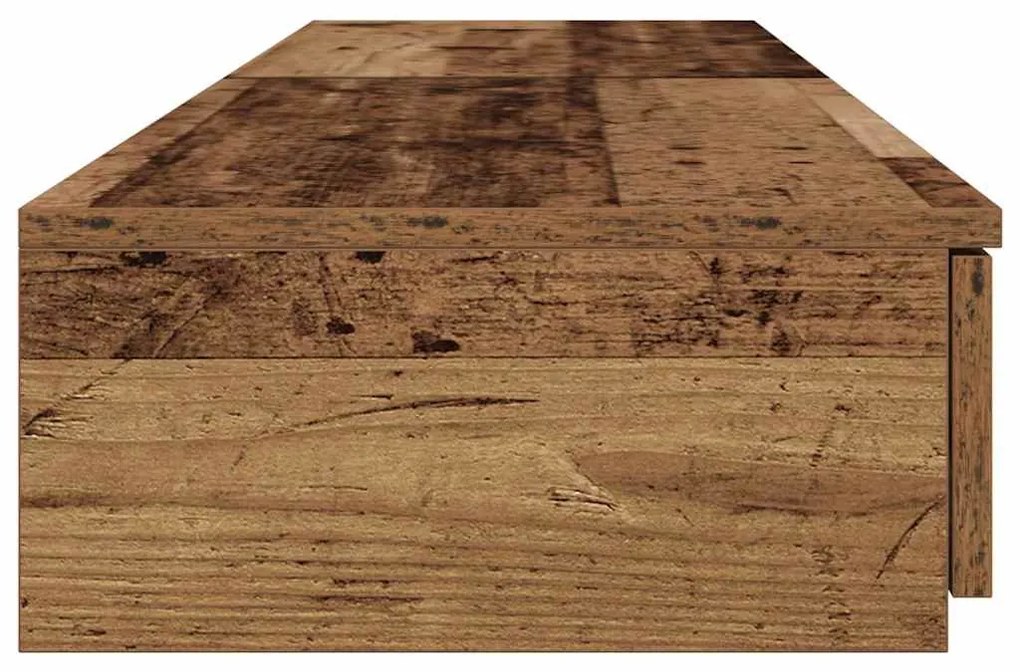Camas com Gavetas vidaXL Cinza Sonoma 140x36,5x16,5 cm Madeira de Enge