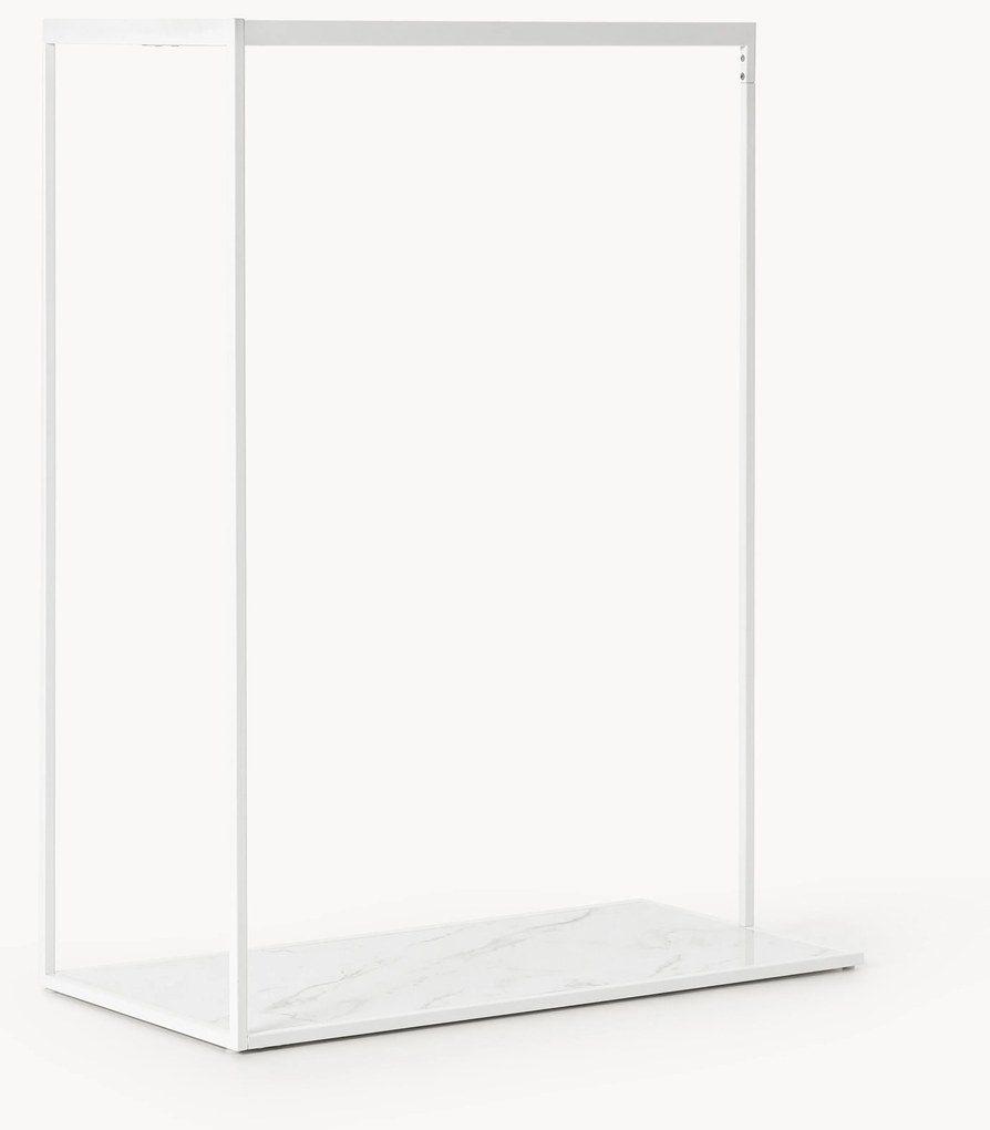 Varão para roupa com aspeto de mármore Pacey