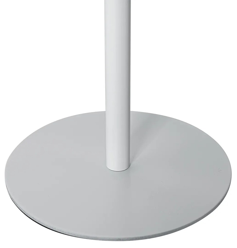 Candeeiro de Mesa Branco Recarregável com LED e Dimmer IP54 - Jude Moderno