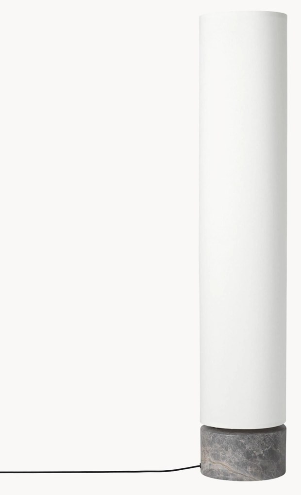 Candeeiro de pé LED regulável com base em mármore Unbound, vários tamanhos