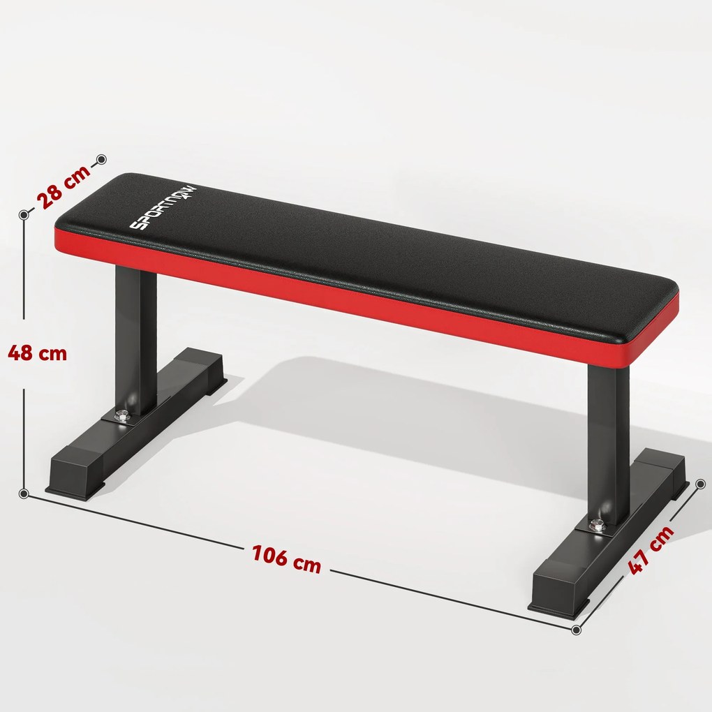 SPORTNOW Banco de Pesos Banco de Musculação Carga 300 kg Banco de Abdo