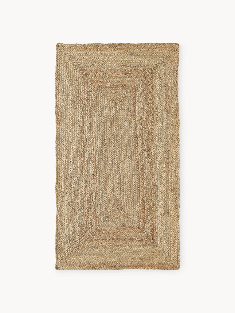 Tapete em juta artesanal Sharmila