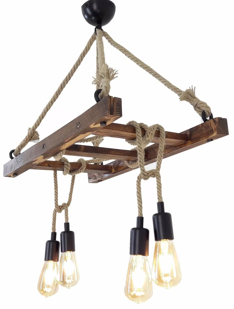 Chandelier Merdiven – Walnut – 80 x 34 x 60 cm