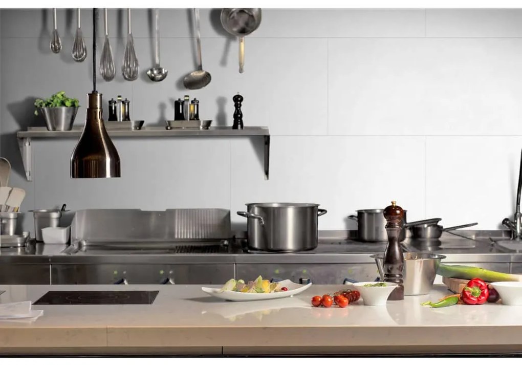 431021 Grosfillex Ladrilho revest. parede Gx Wall+ 5 pcs 45x90cm pedra branco
