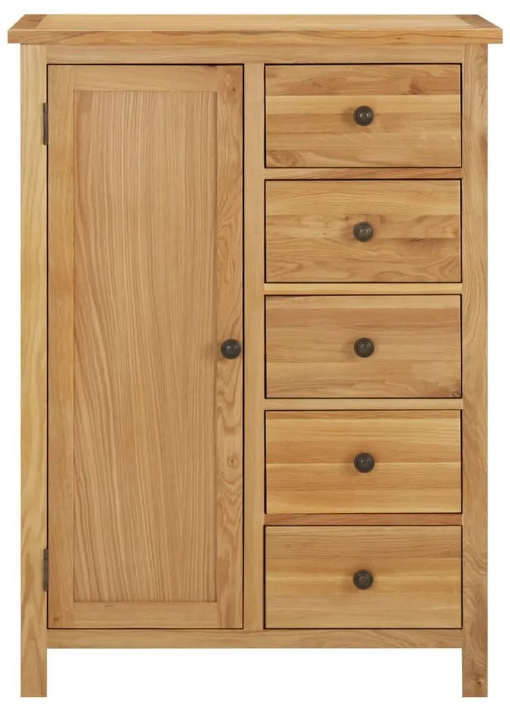 Roupeiro 76x52x105 cm madeira de carvalho maciça