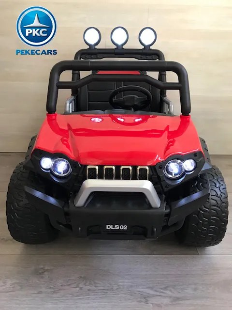 Carro eletrico crianças Todo terreno buggy guepard 2 Lugares Vermelho