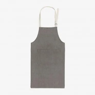 Avental Em Algodão Dasiel Cinzento Escuro - Sklum