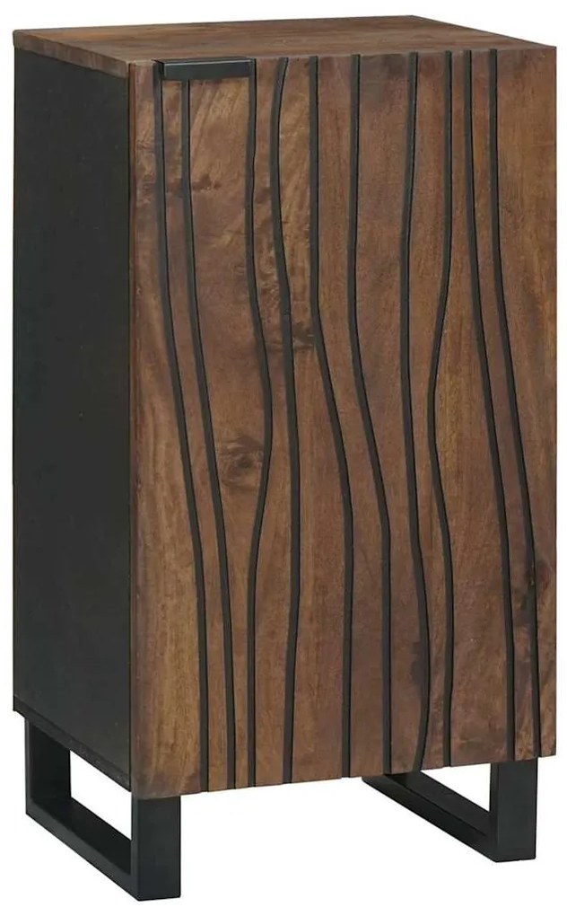 Sideboard 40 x 33,5 x 75 cm - Feito de Madeira Sólida de Mangueira