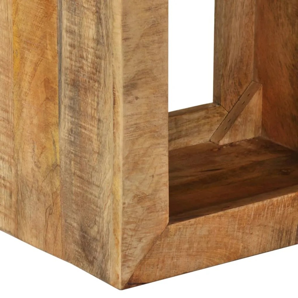 Banco 40x30x40 cm madeira de mangueira maciça