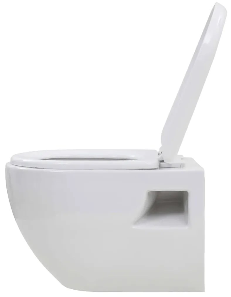 Sanita de pendurar na parede cerâmica branco