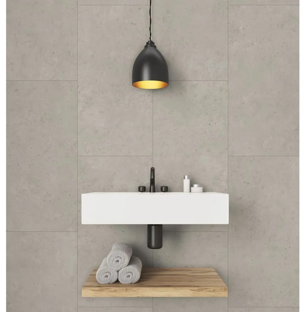 431009 Grosfillex Ladrilho reves. parede Gx Wall+ 11pcs cimento 30x60cm bege