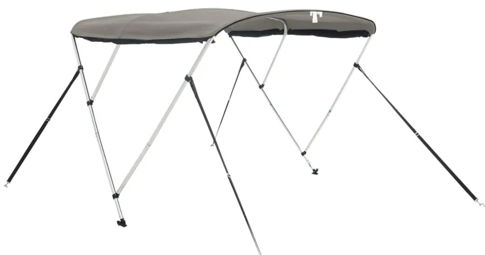 Toldo 3 arcos Bimini paredes malha laterais 183x(170-182)x137cm