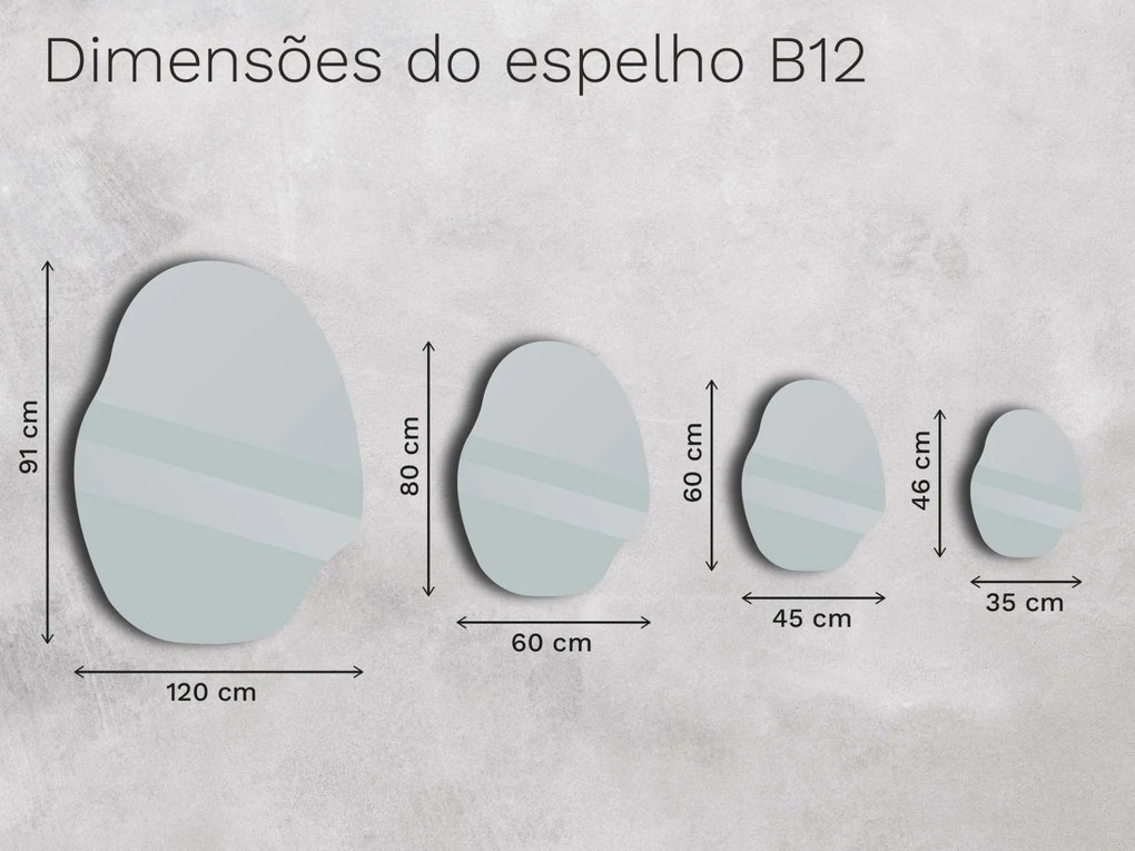 Espelho Base B12