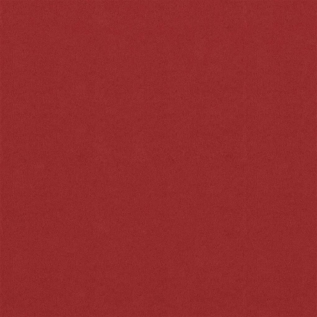 Tela de varanda 120x600 cm tecido Oxford vermelho