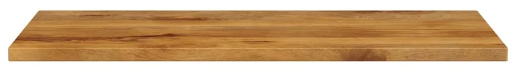 Tampo de mesa retangular 120x60x3,8 cm mangueira maciça