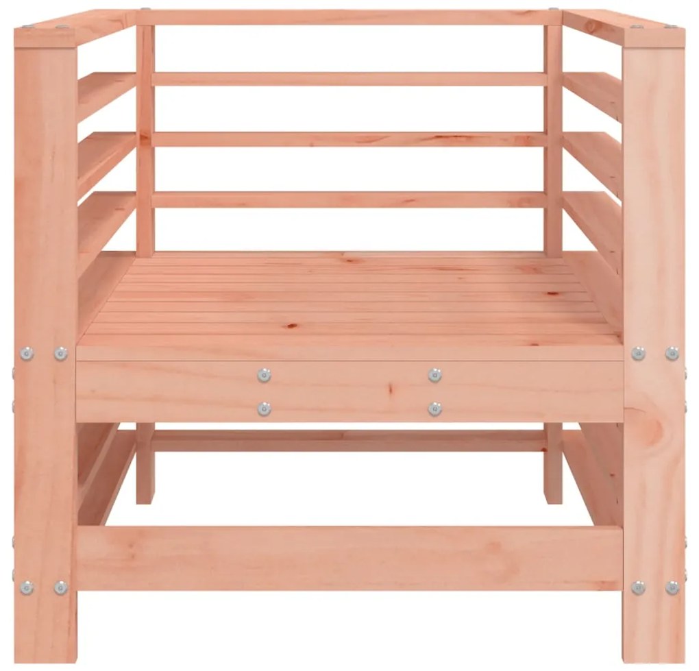 Cadeiras de jardim 2 pcs madeira de douglas maciça