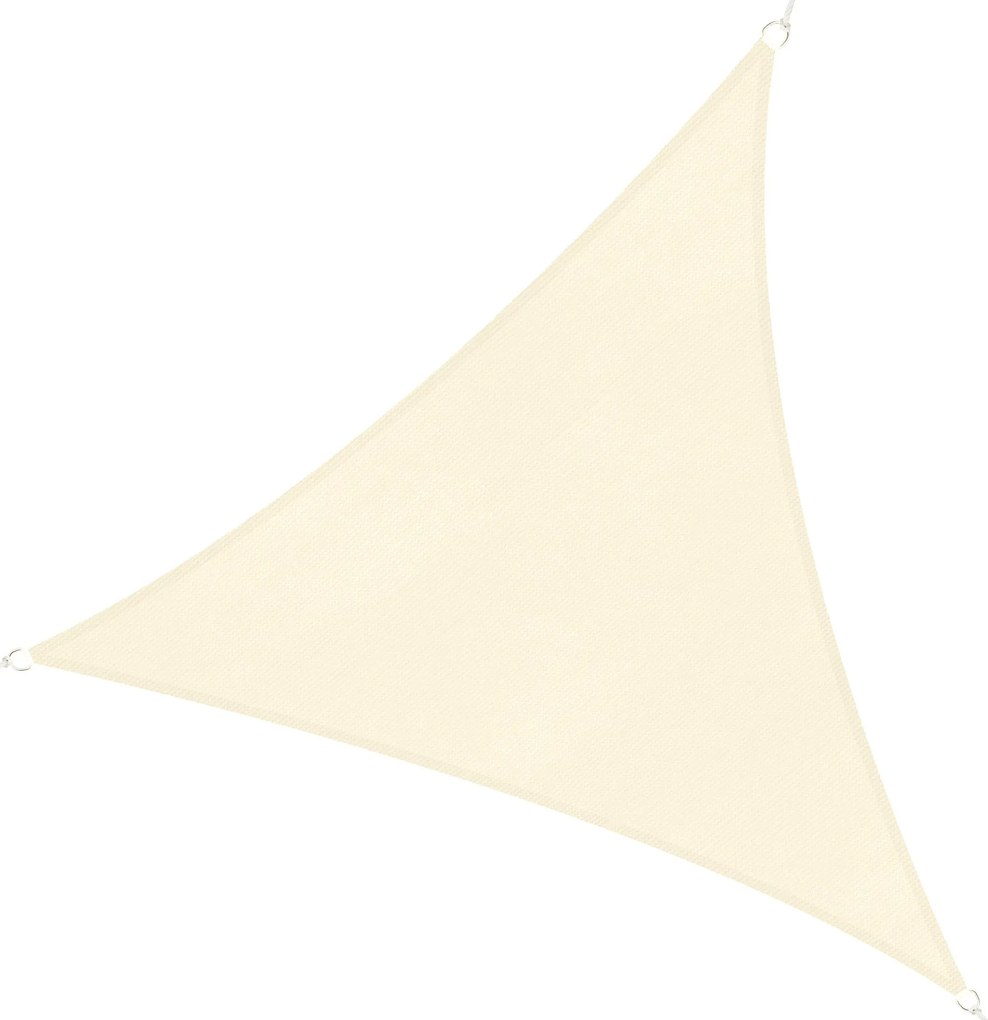 Vela de Sombra Triangular 5x5x5 m Toldo Vela de HDPE com Proteção UV A