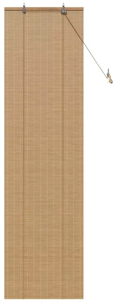 Persianas e Sombras de Janela Marrom Claro 60 x 220 cm Bambu
