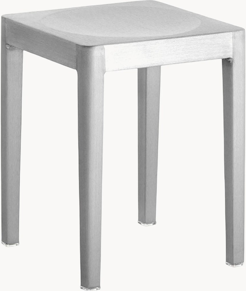 Banco em metal artesanal Emeco
