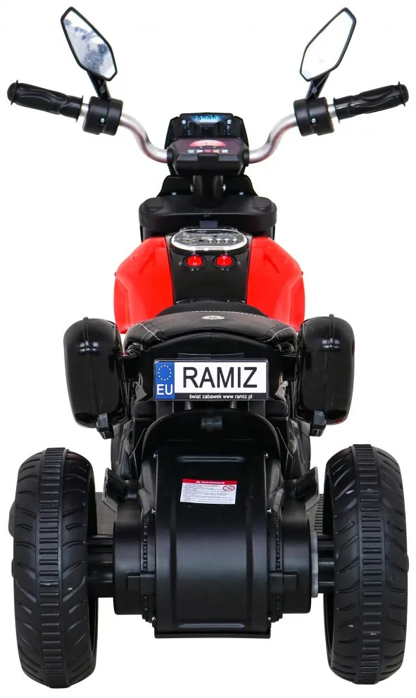 Mota elétrica para crianças 6V, Fast Tourist, 1,5 a 4 anos Vermelha