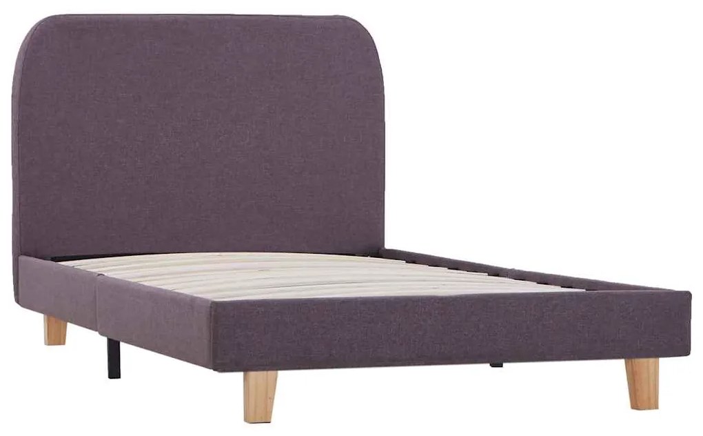 Estrutura de cama sem colchão 90x190 cm tecido