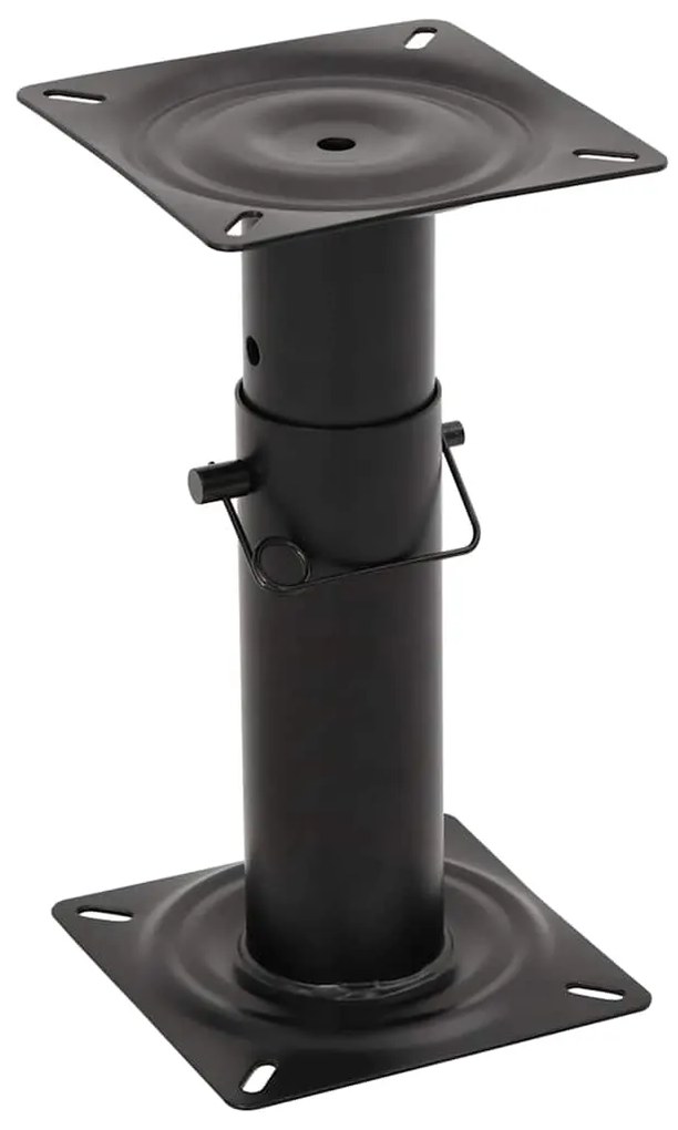 Assentos de barco 2 pcs c/ pedestais ajustáveis e rotação 360°