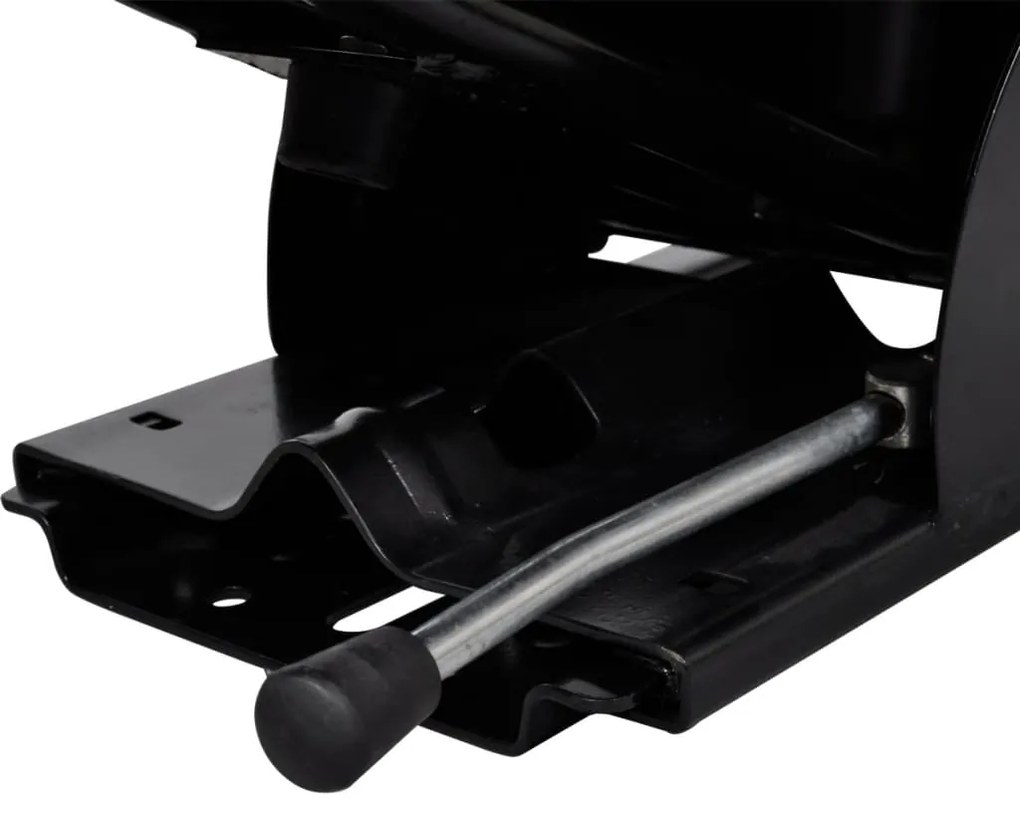 Assento de trator com suspensão, preto